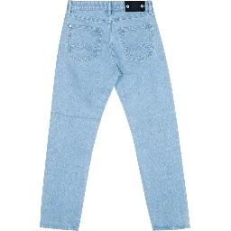 TROUSERS - BLUE LIGHT WASH