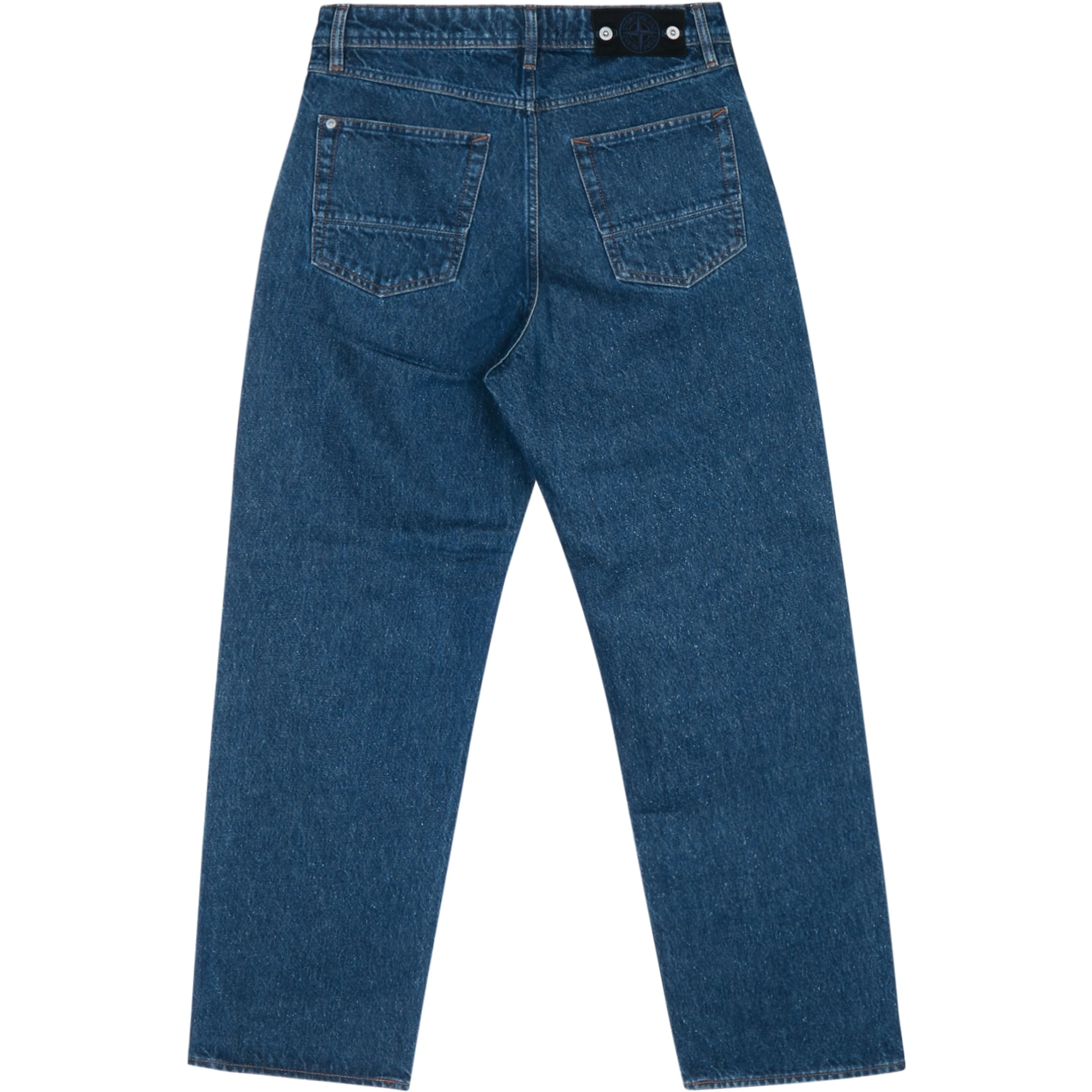 TROUSERS - BLUE MEDIUM WASH