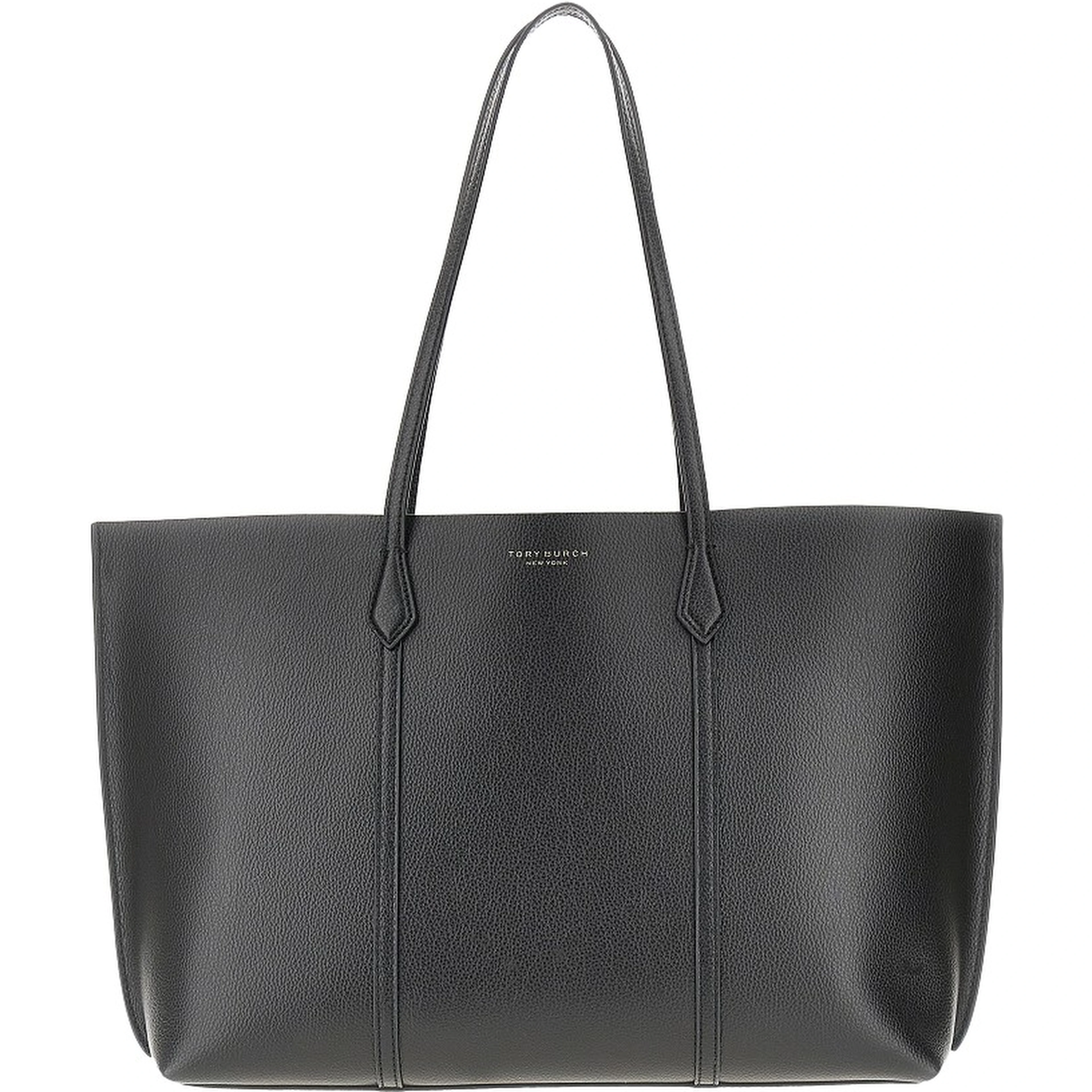 'Perry' grained leather shopping bag