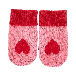 Wool knitted 'Collette' mittens