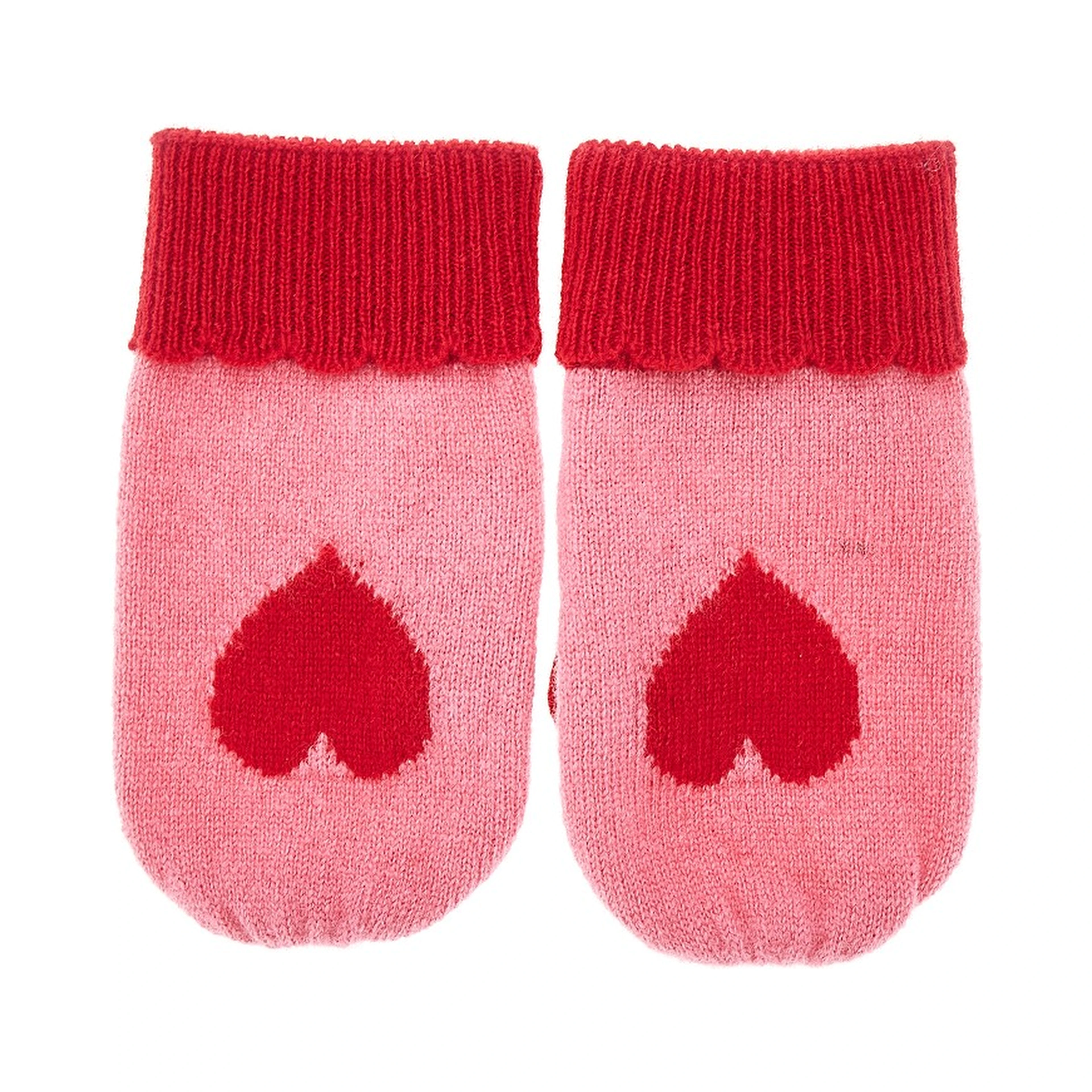 Wool knitted 'Collette' mittens