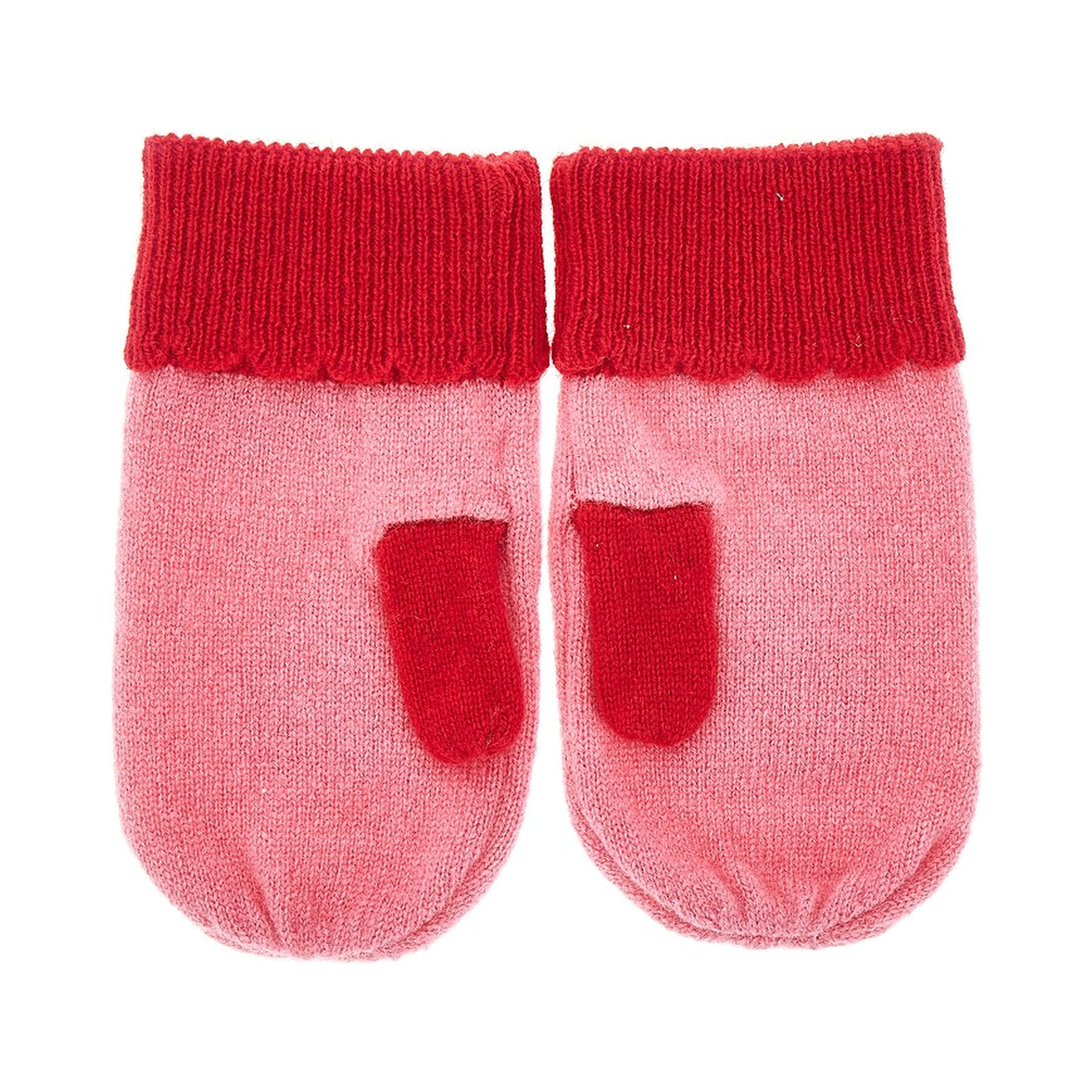 Wool knitted 'Collette' mittens