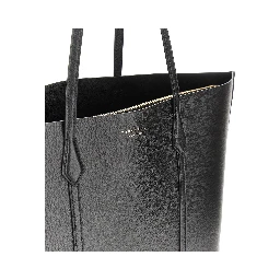'Perry' grained leather shopping bag