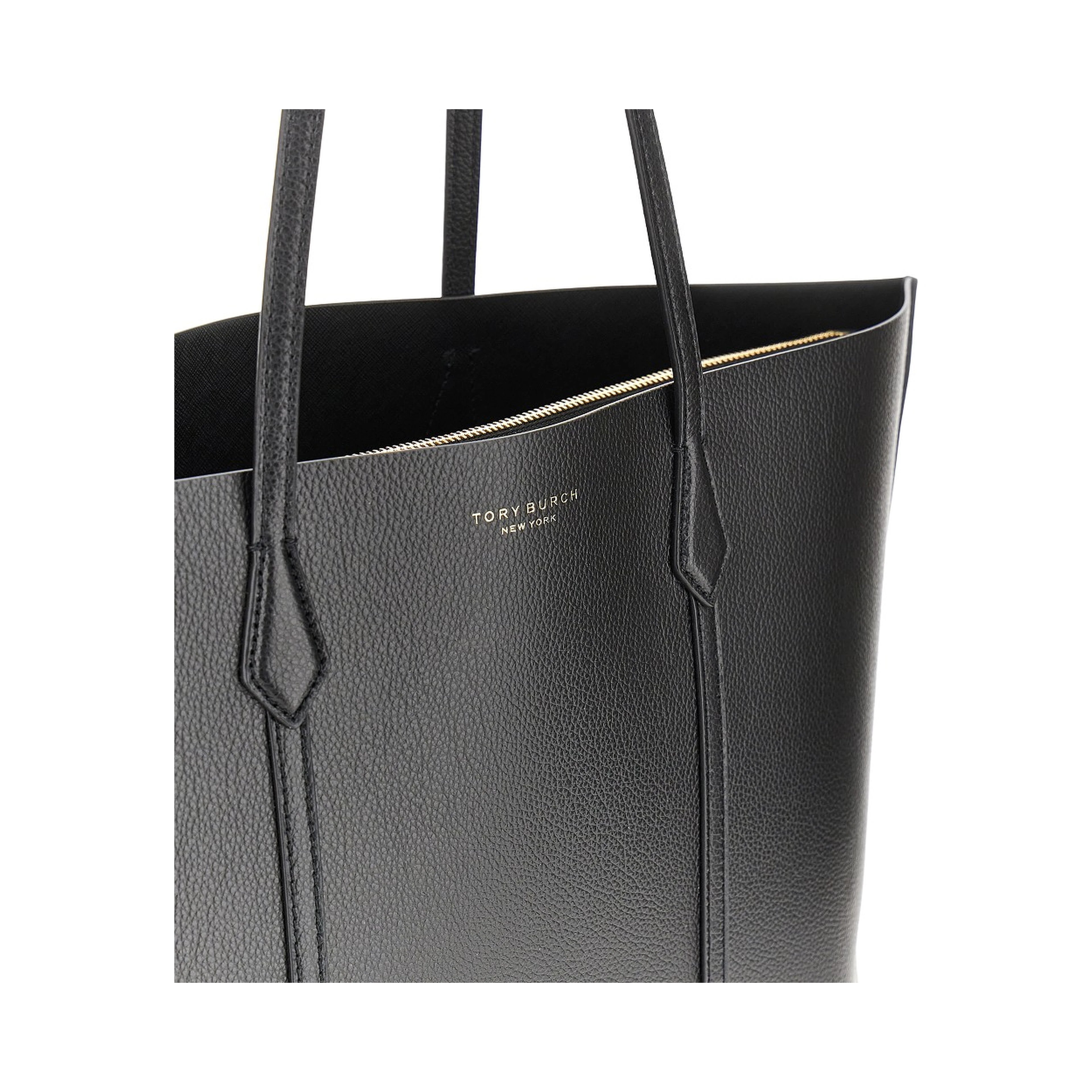 'Perry' grained leather shopping bag