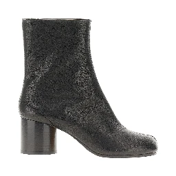 'Tabi' leather ankle boots