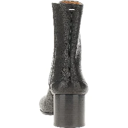 'Tabi' leather ankle boots