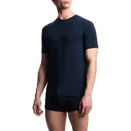 Stretch modal crewneck t-shirt