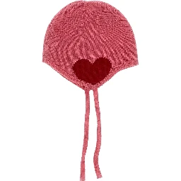 Wool knitted 'Collette' beanie hat