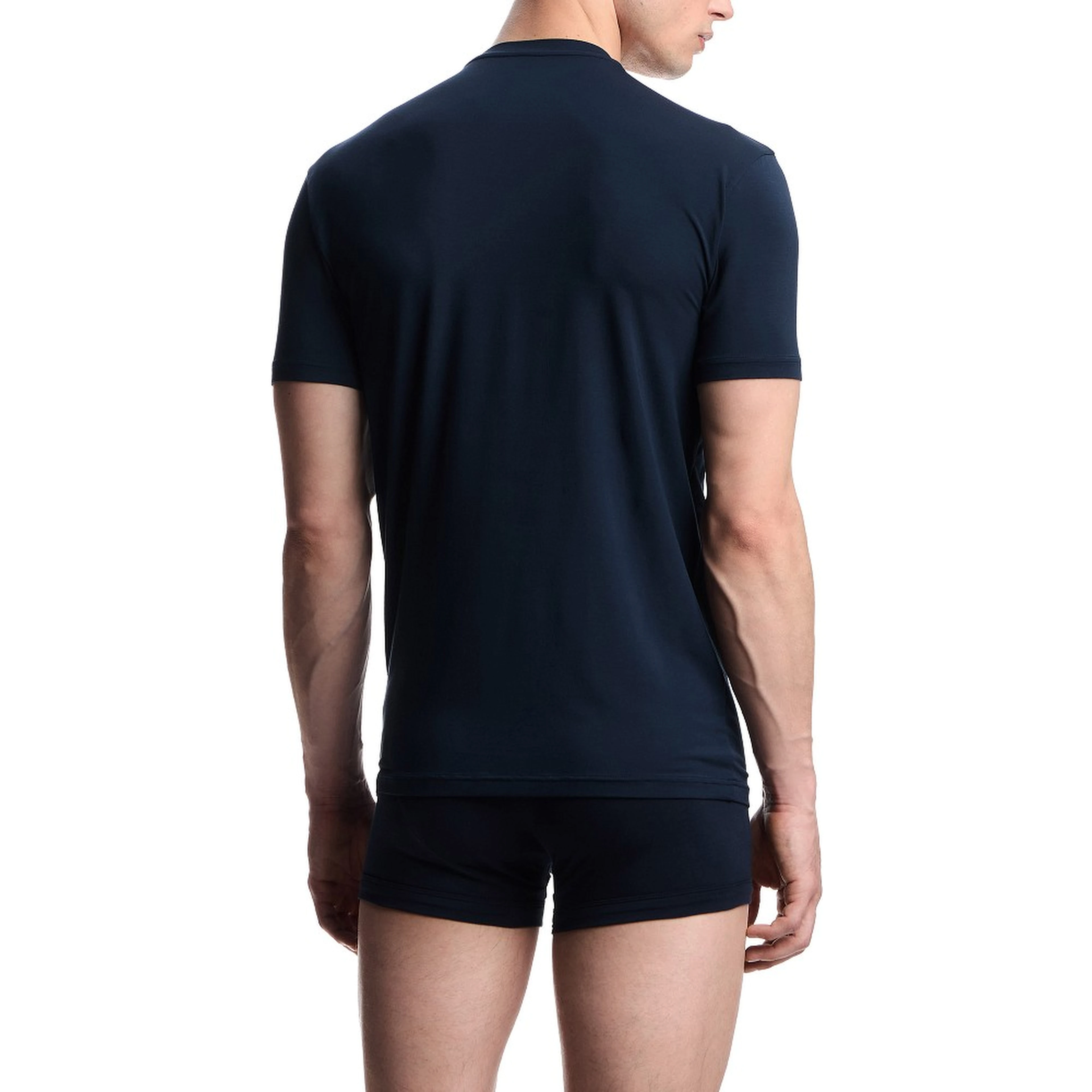 Stretch modal crewneck t-shirt