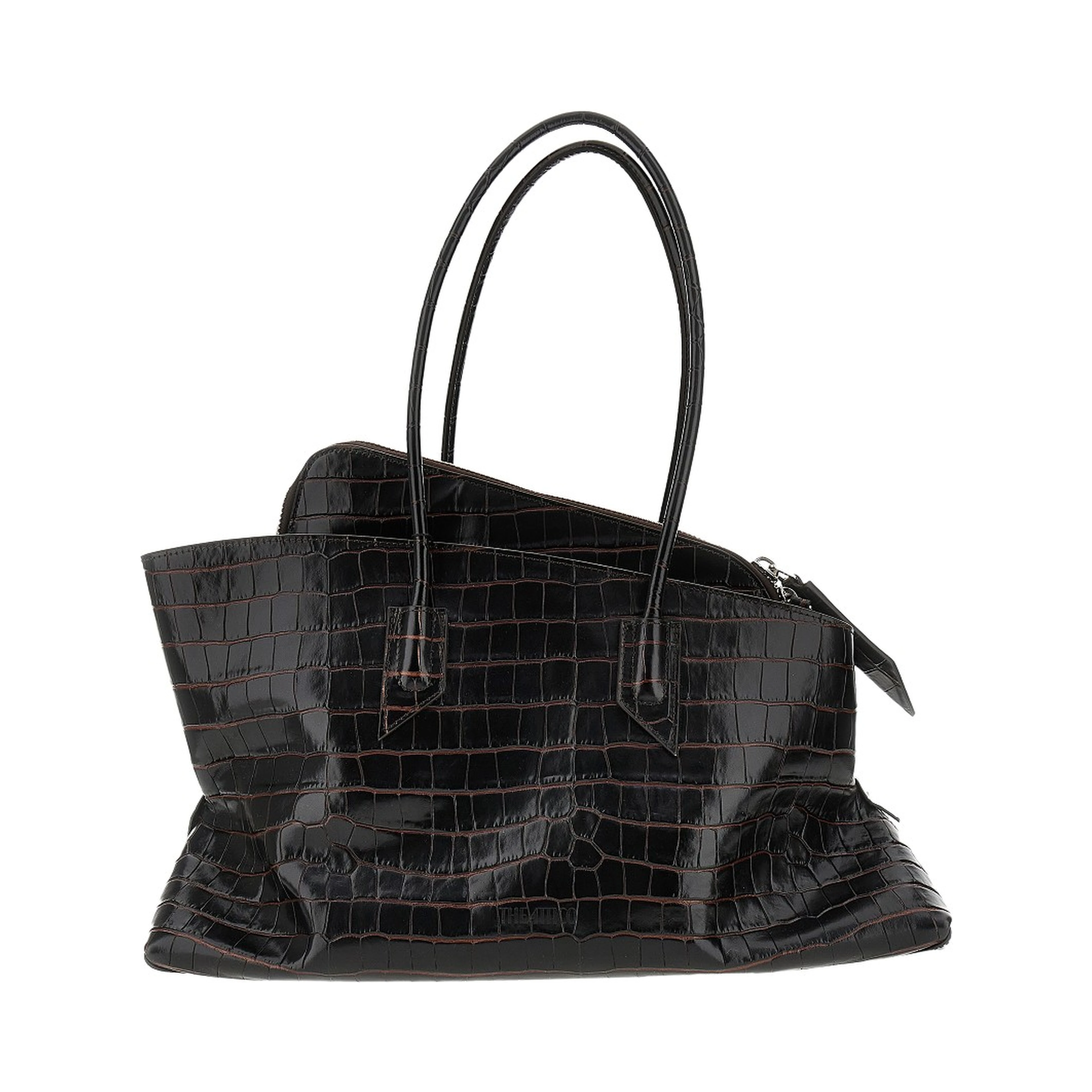 Leather medium 'La Passeggiata' bag