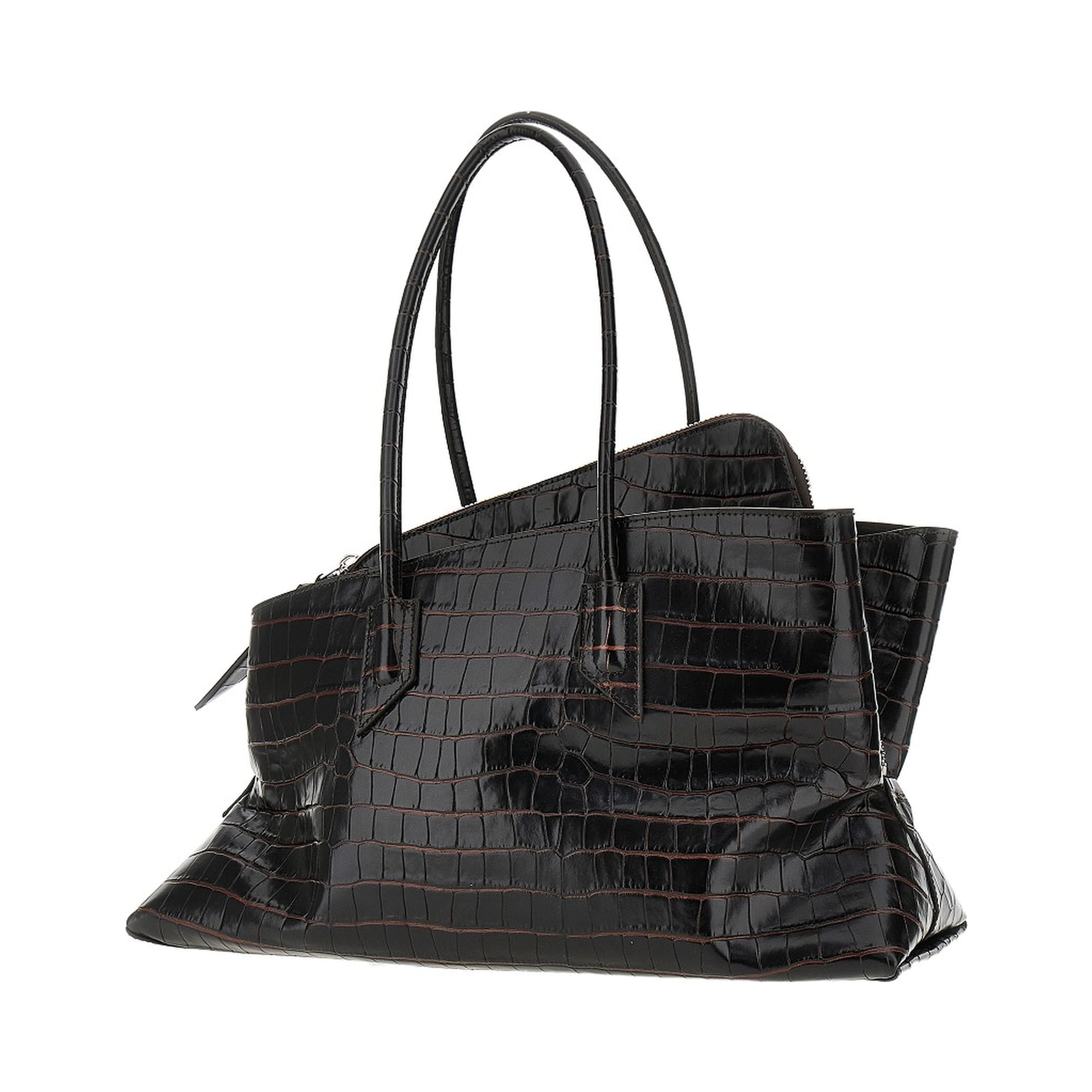 Leather medium 'La Passeggiata' bag