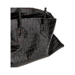 Leather medium 'La Passeggiata' bag