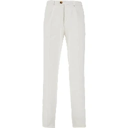 Gabardine pants with dart