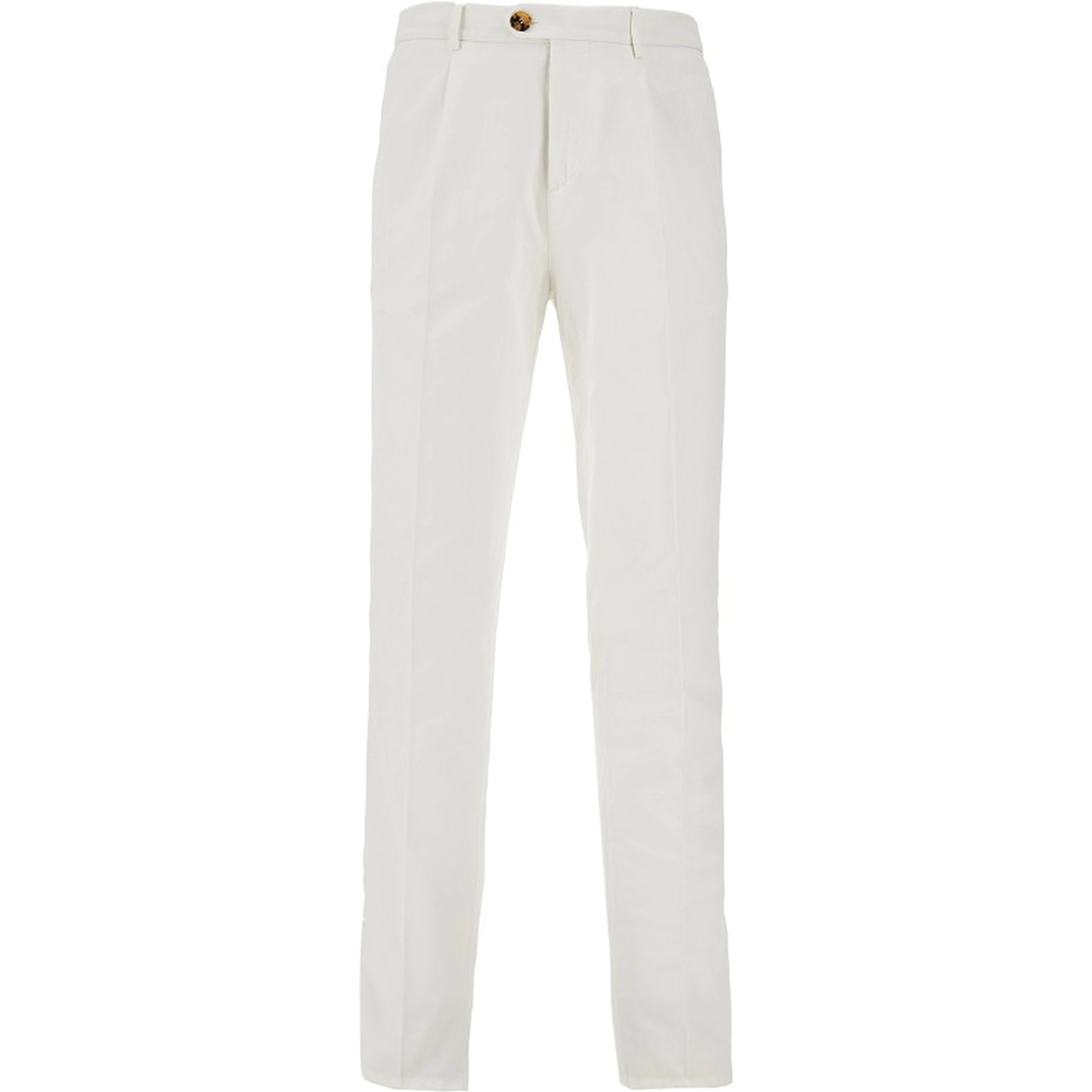 Gabardine pants with dart