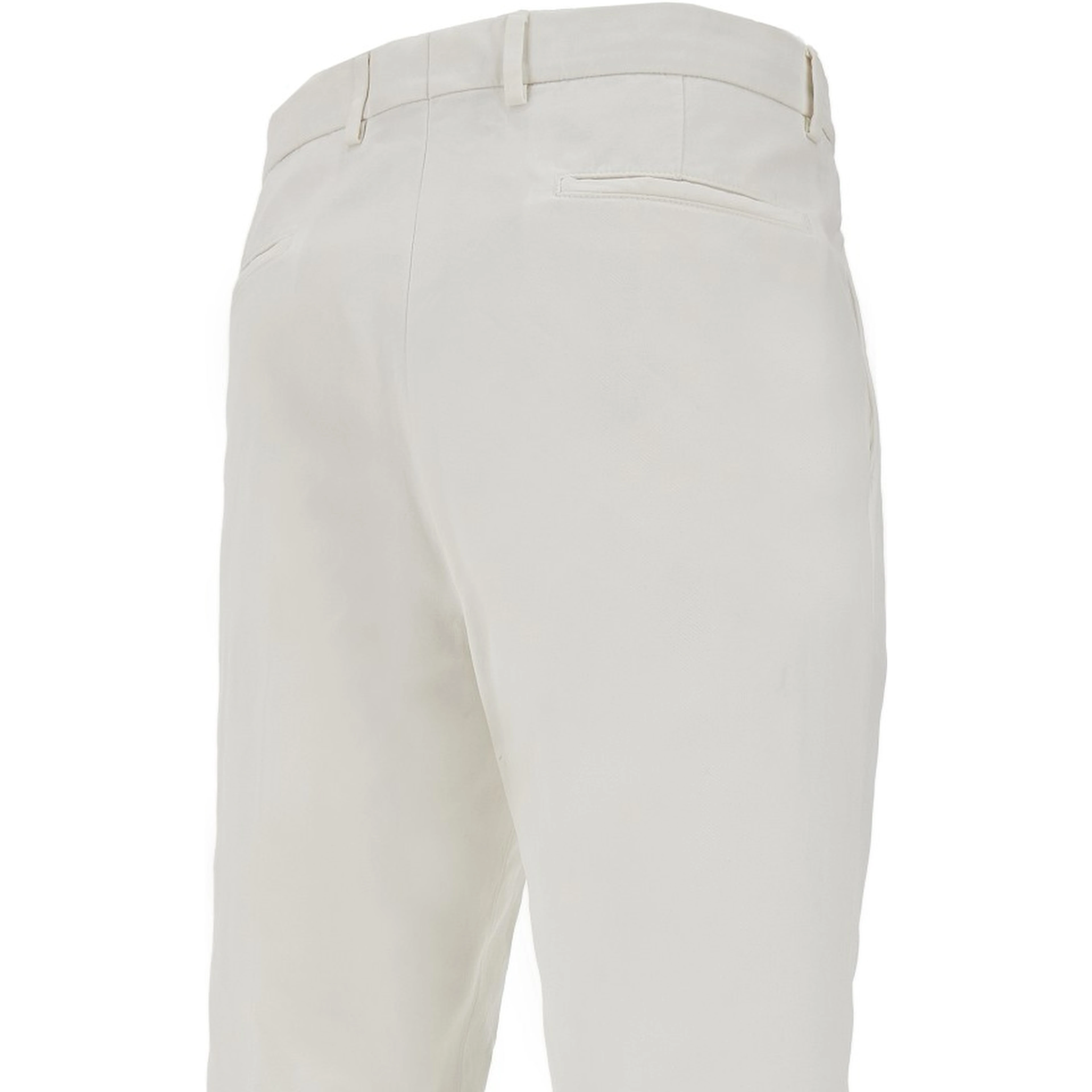 Gabardine pants with dart