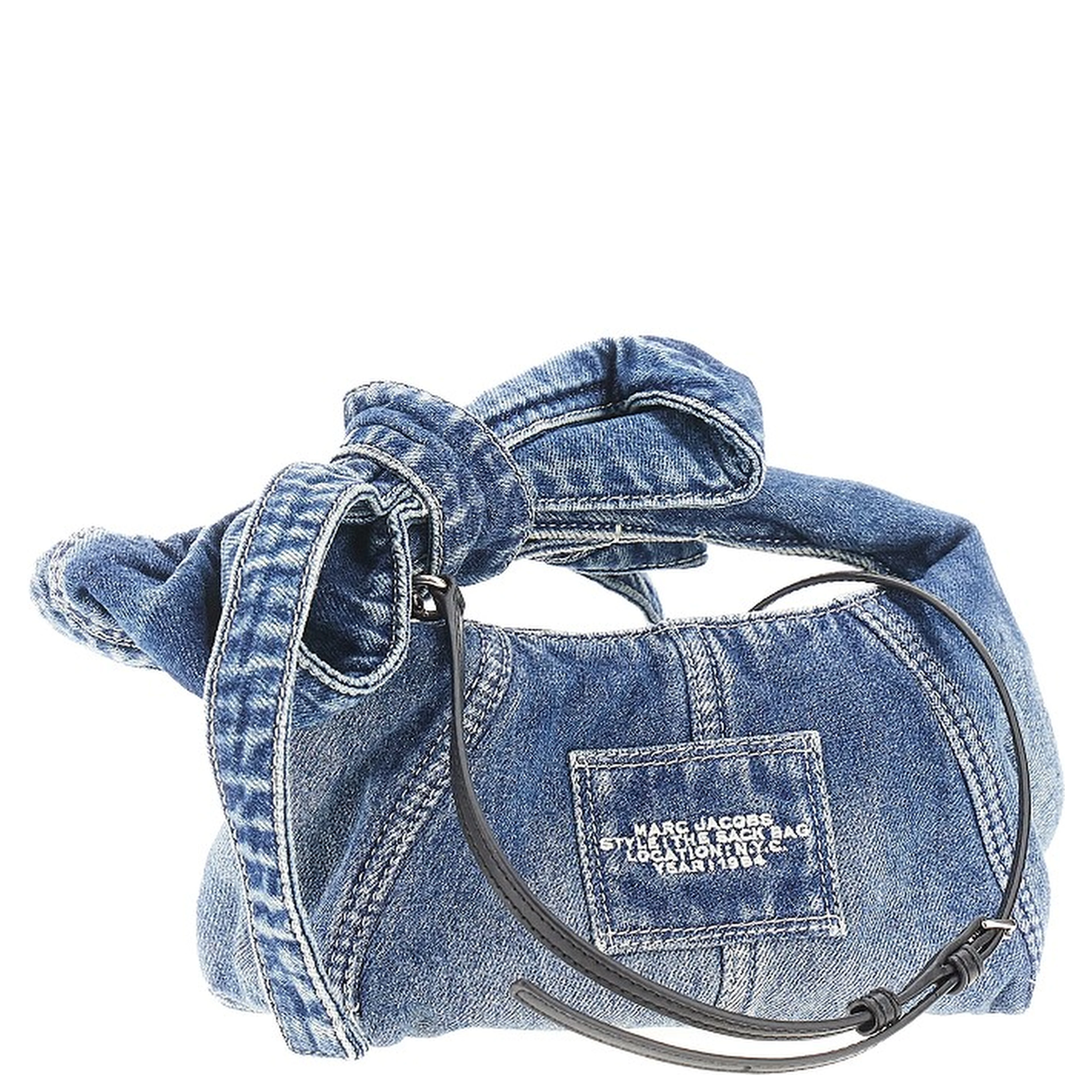 Denim 'The sack bag' handbag