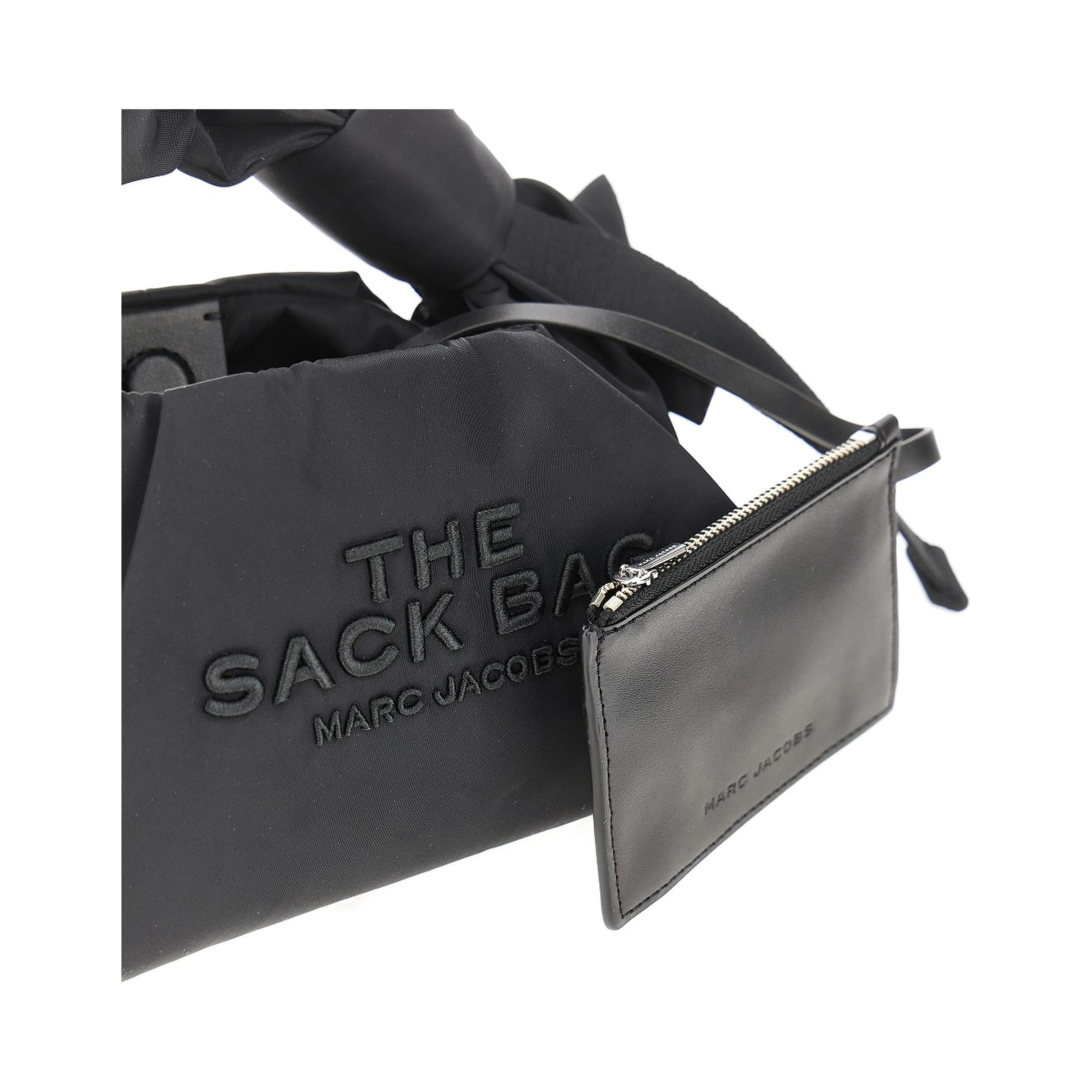 The Bow Nylon Mini Sack bag