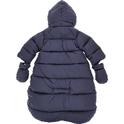 Quilted nylon sleeping bag