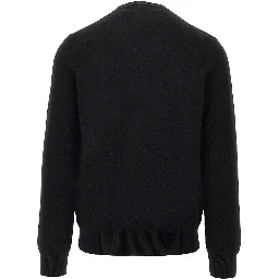 Heart patch crewneck cardigan