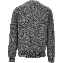 Hearts patches wool cardigan