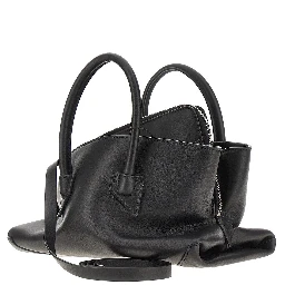 Leather mini 'La Passeggiata' bag