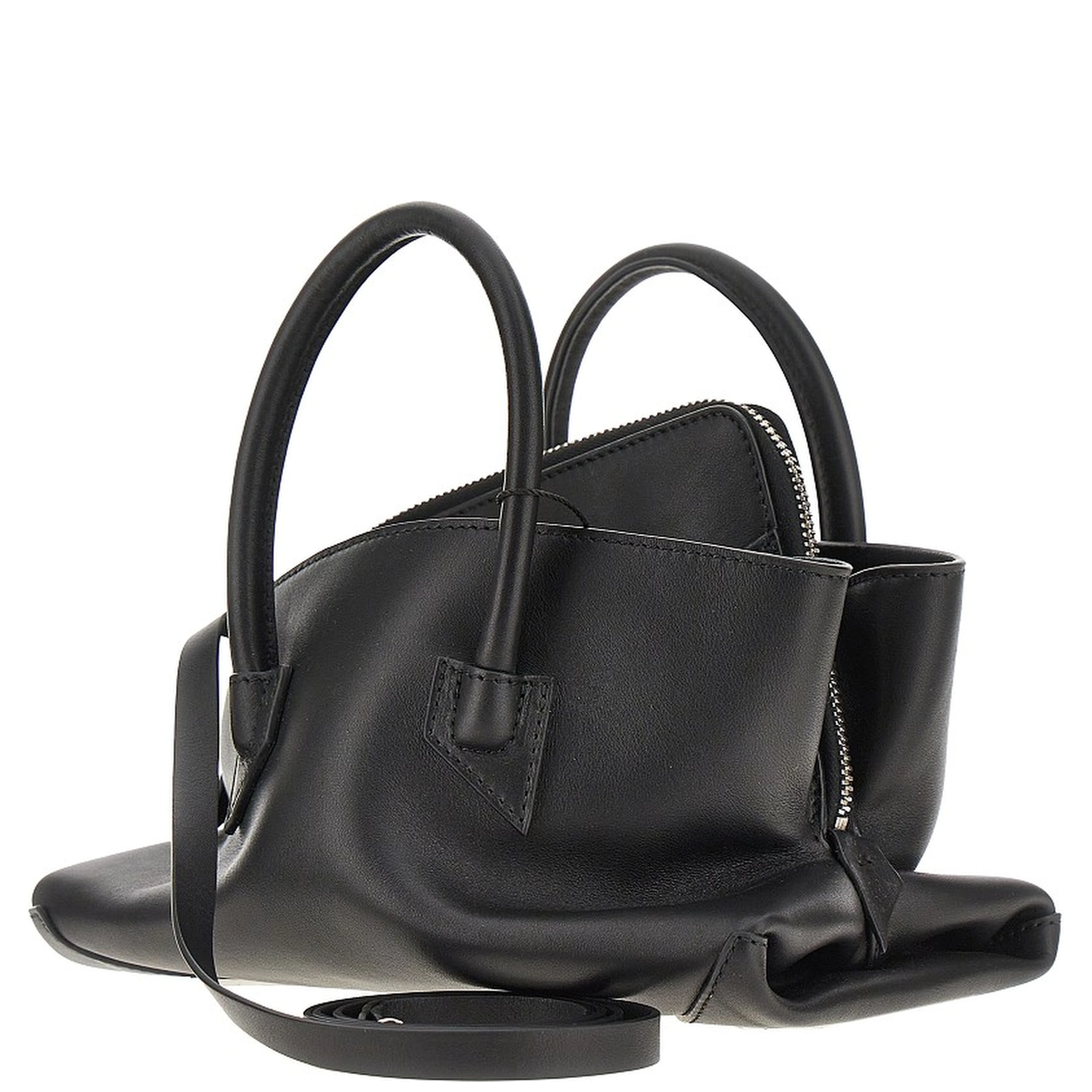 Leather mini 'La Passeggiata' bag