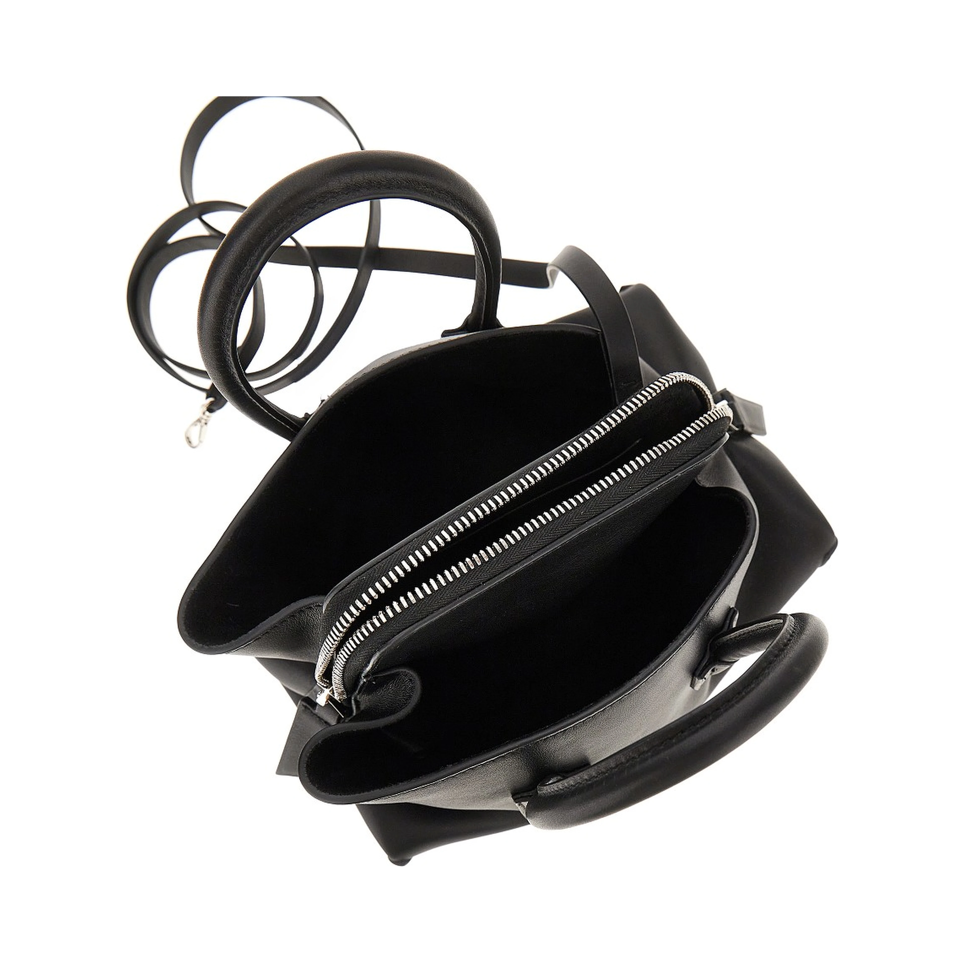 Leather mini 'La Passeggiata' bag