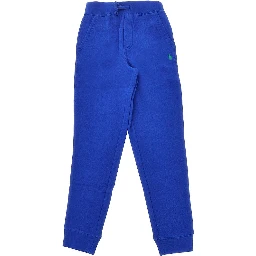 Cotton-blend sweatpants with logo embroidery