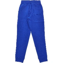 Cotton-blend sweatpants with logo embroidery
