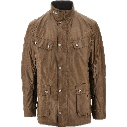 'Duke' waxed cotton jacket
