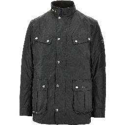 'Duke' waxed cotton jacket