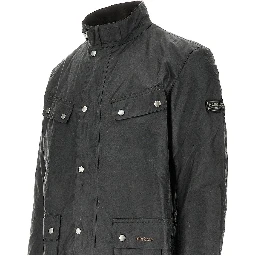 'Duke' waxed cotton jacket