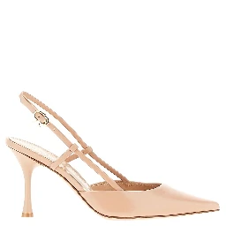 Leather 'Ascent' slingback pumps