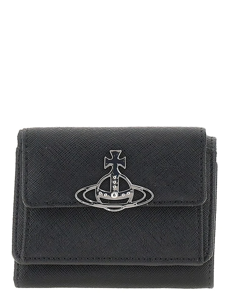 Saffiano leather small wallet