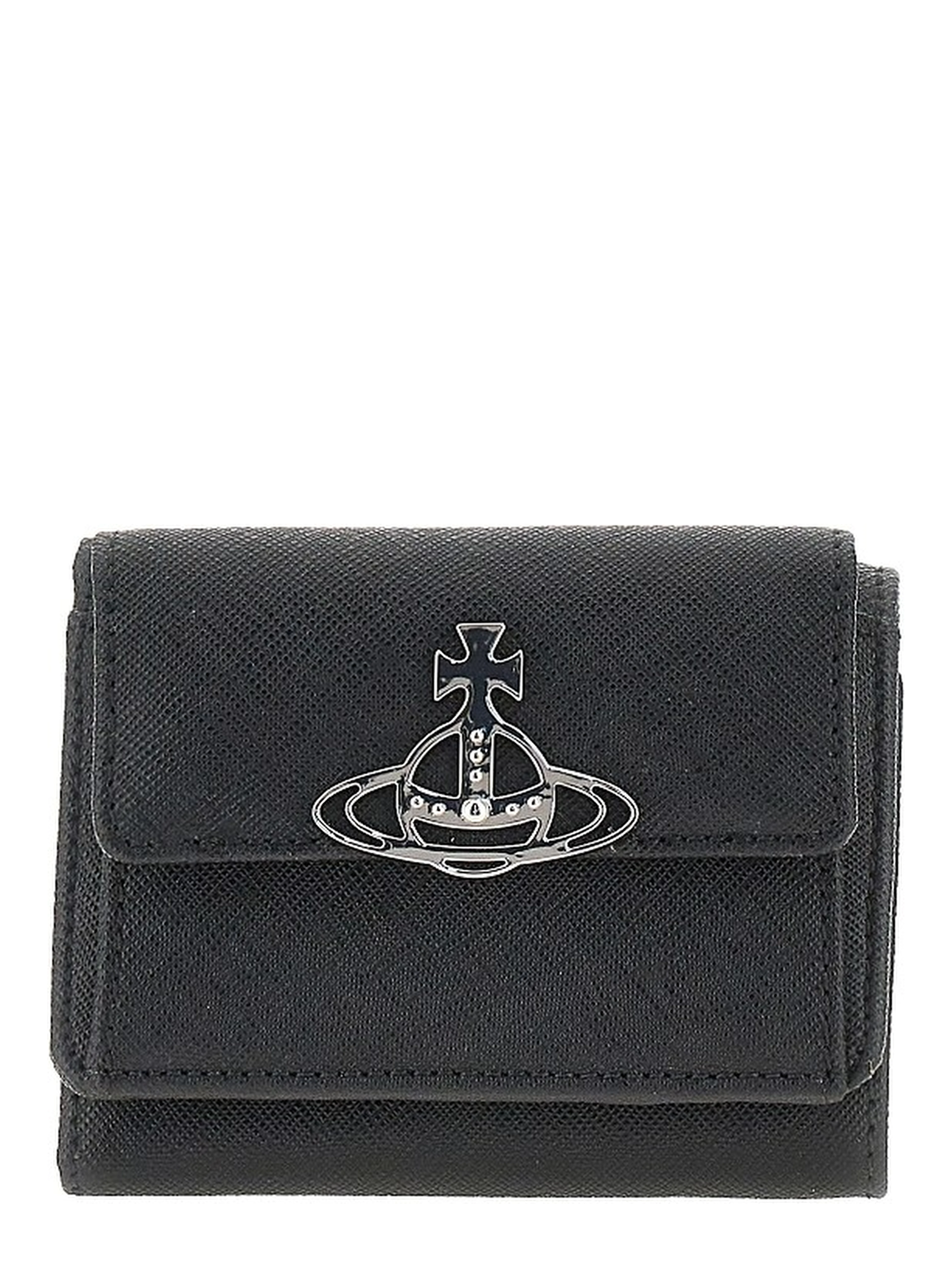 Saffiano leather small wallet