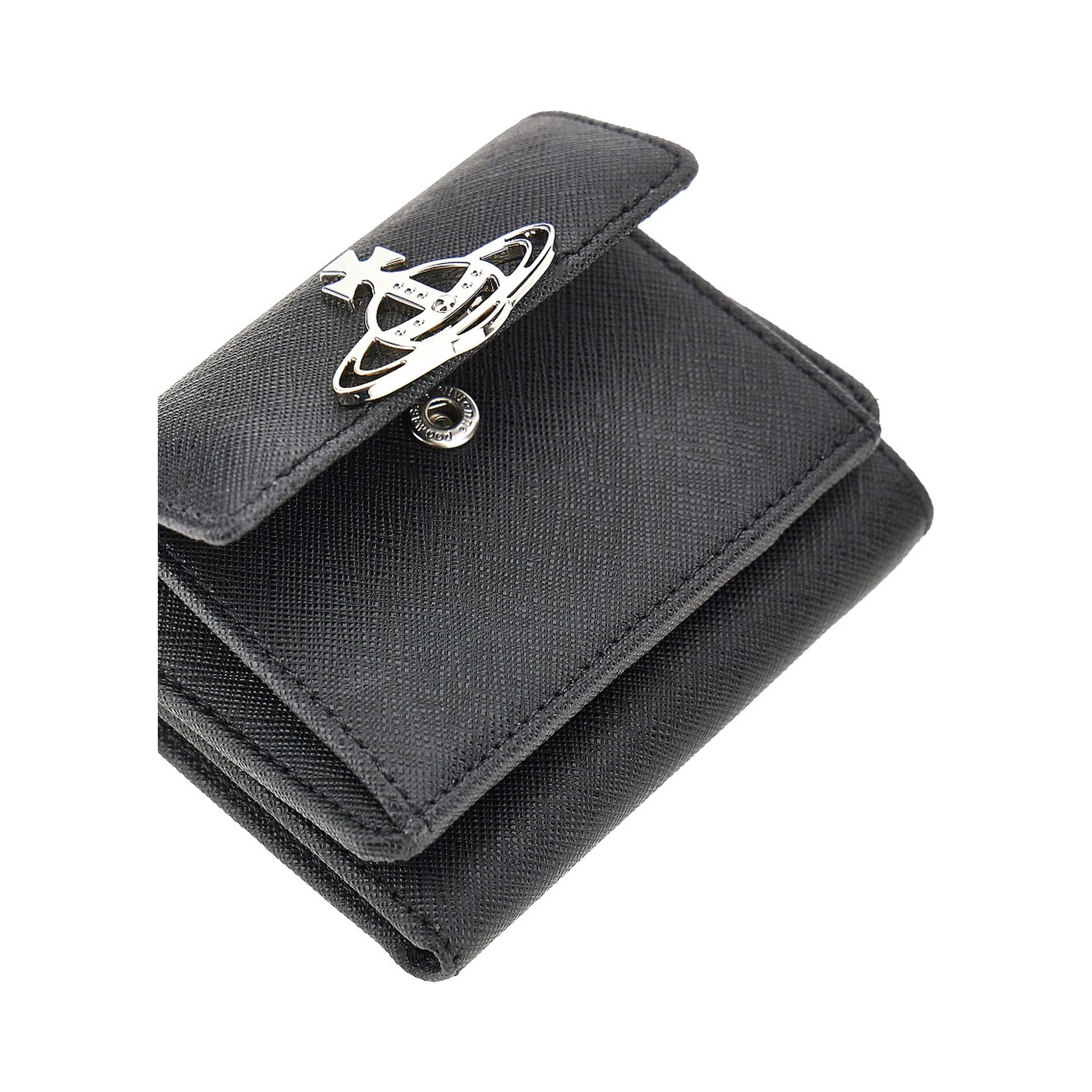 Saffiano leather small wallet