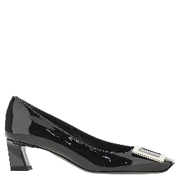 'Trompette' patent leather pumps