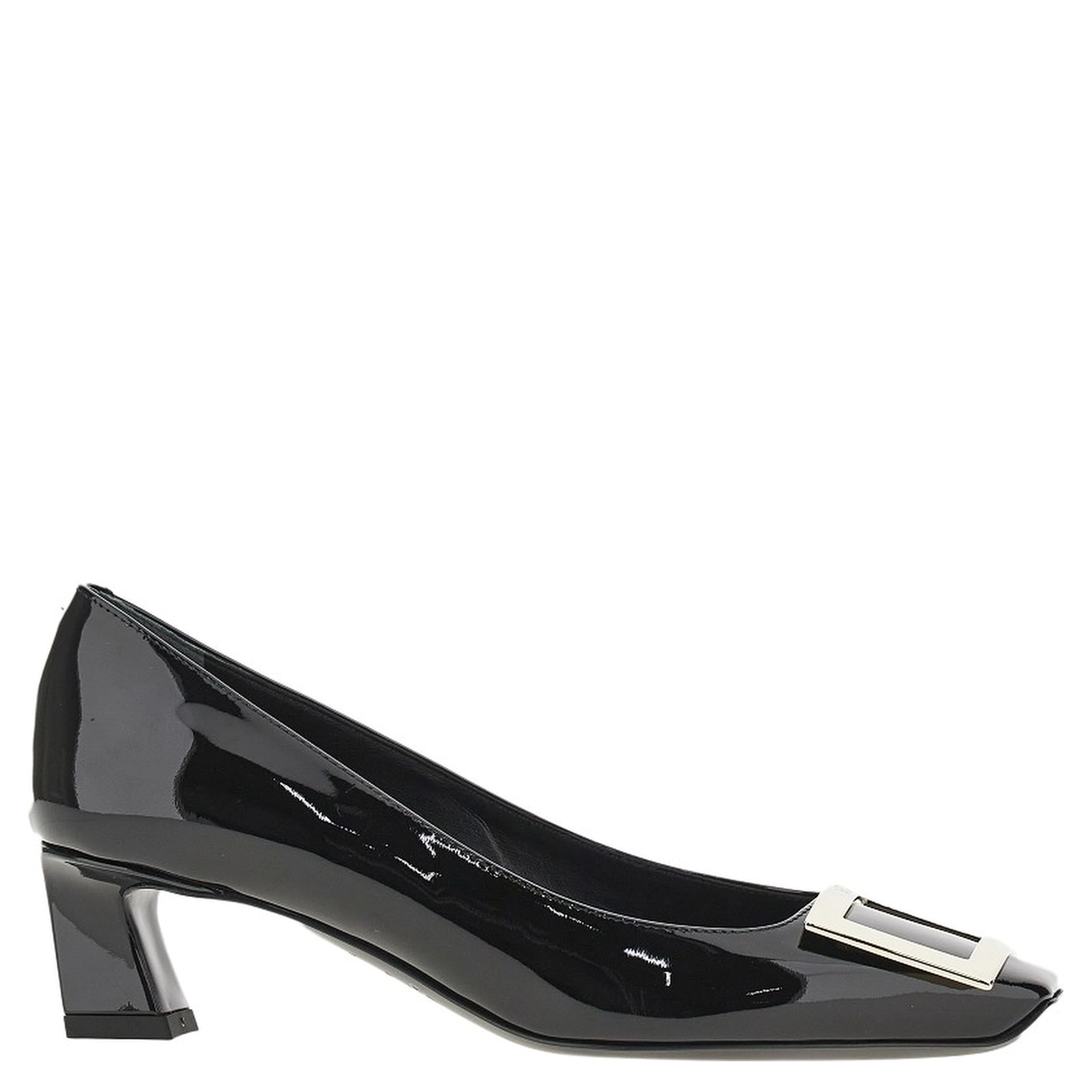 'Trompette' patent leather pumps