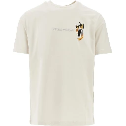 Après cats and logo embroidery print T-shirt