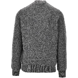 Hearts patches wool cardigan