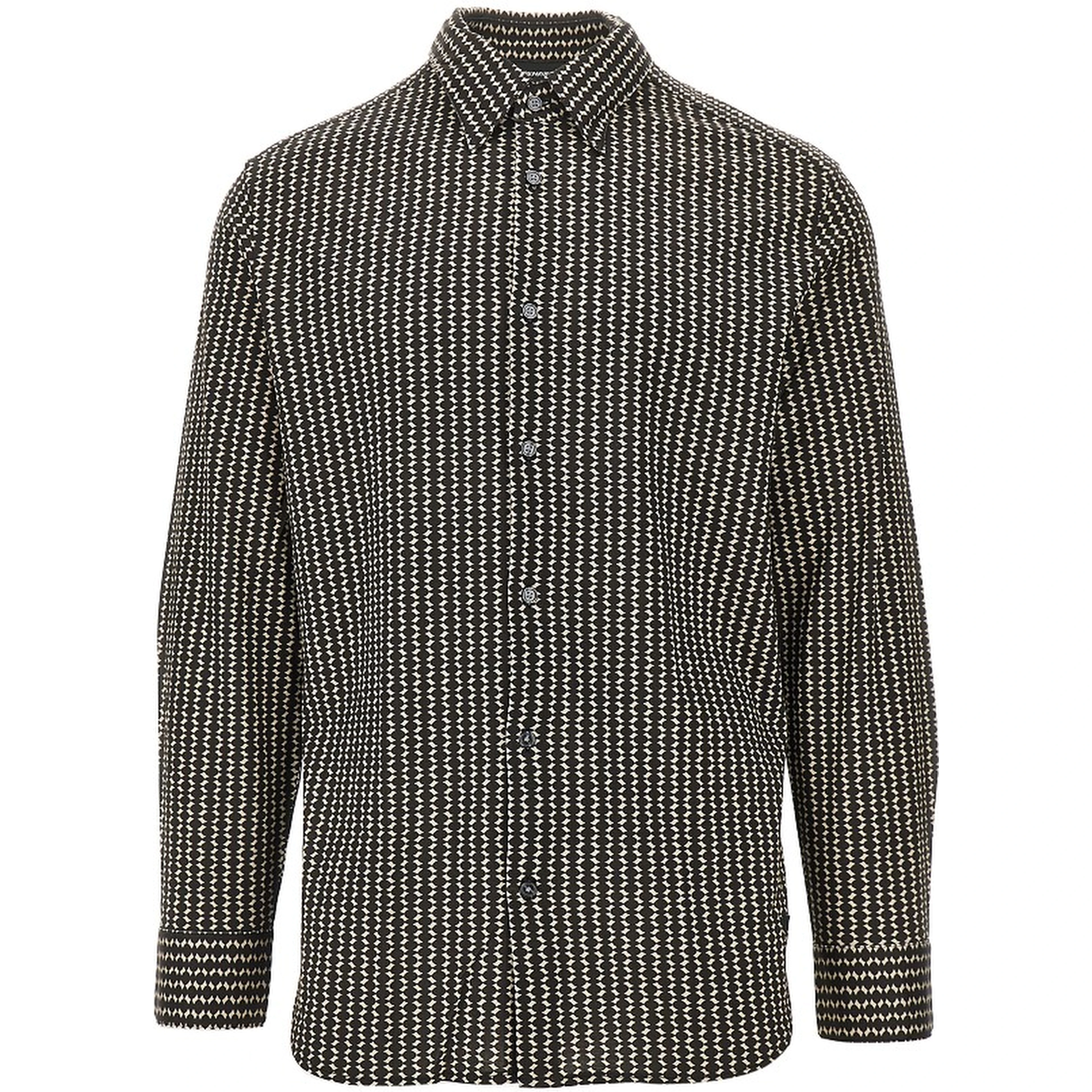 Printed lyocell-blend shirt