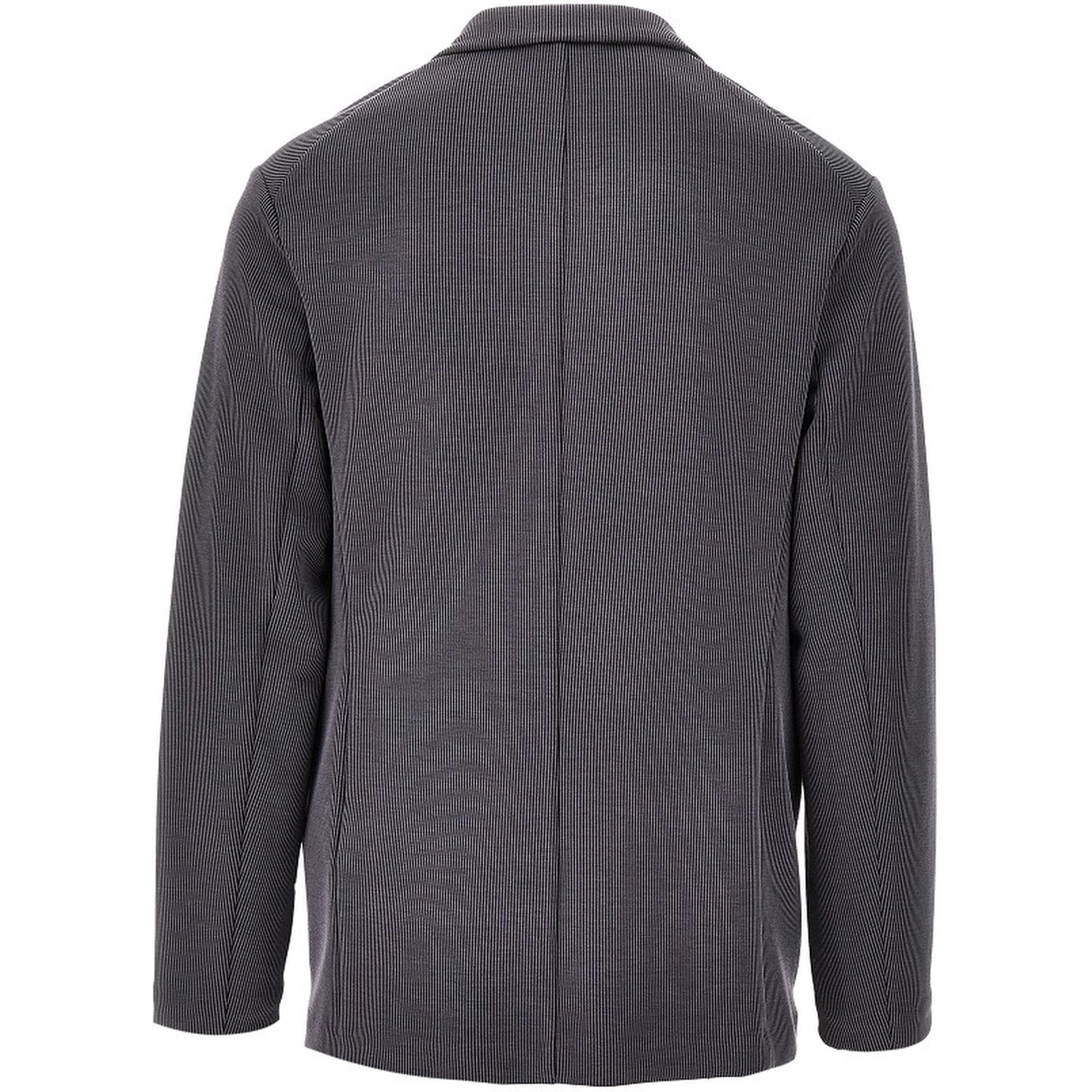 Canneté fabric single-breasted blazer