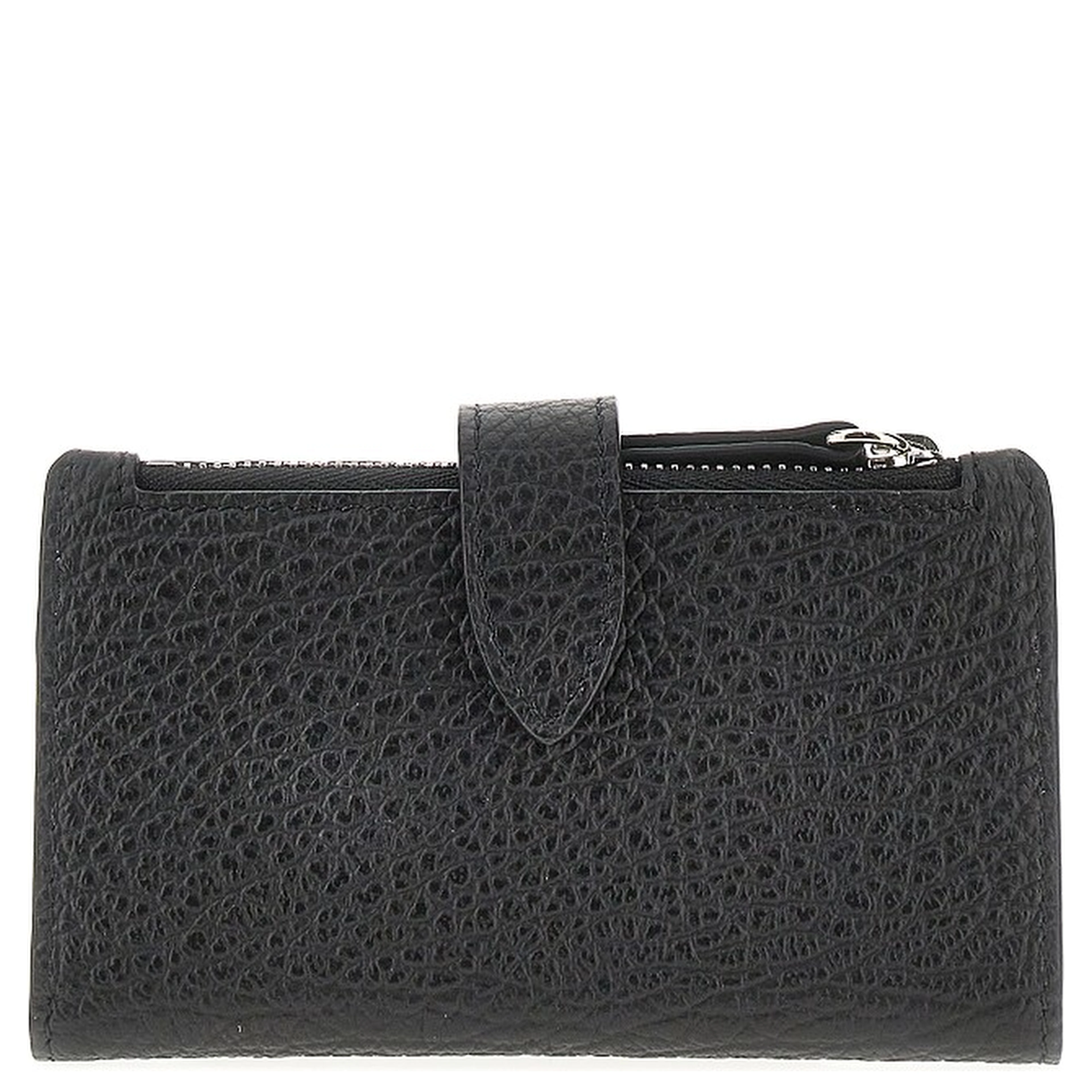 Grain leather bi-fold cardholder