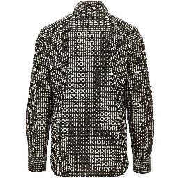 Printed lyocell-blend shirt