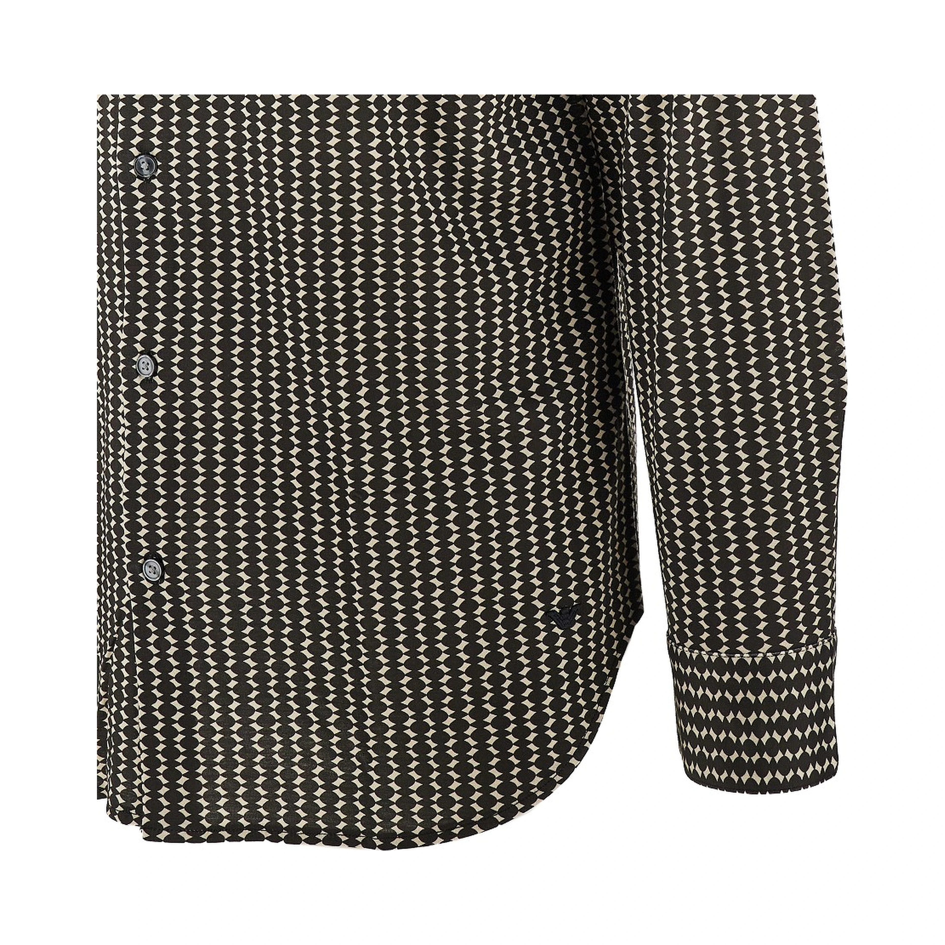 Printed lyocell-blend shirt