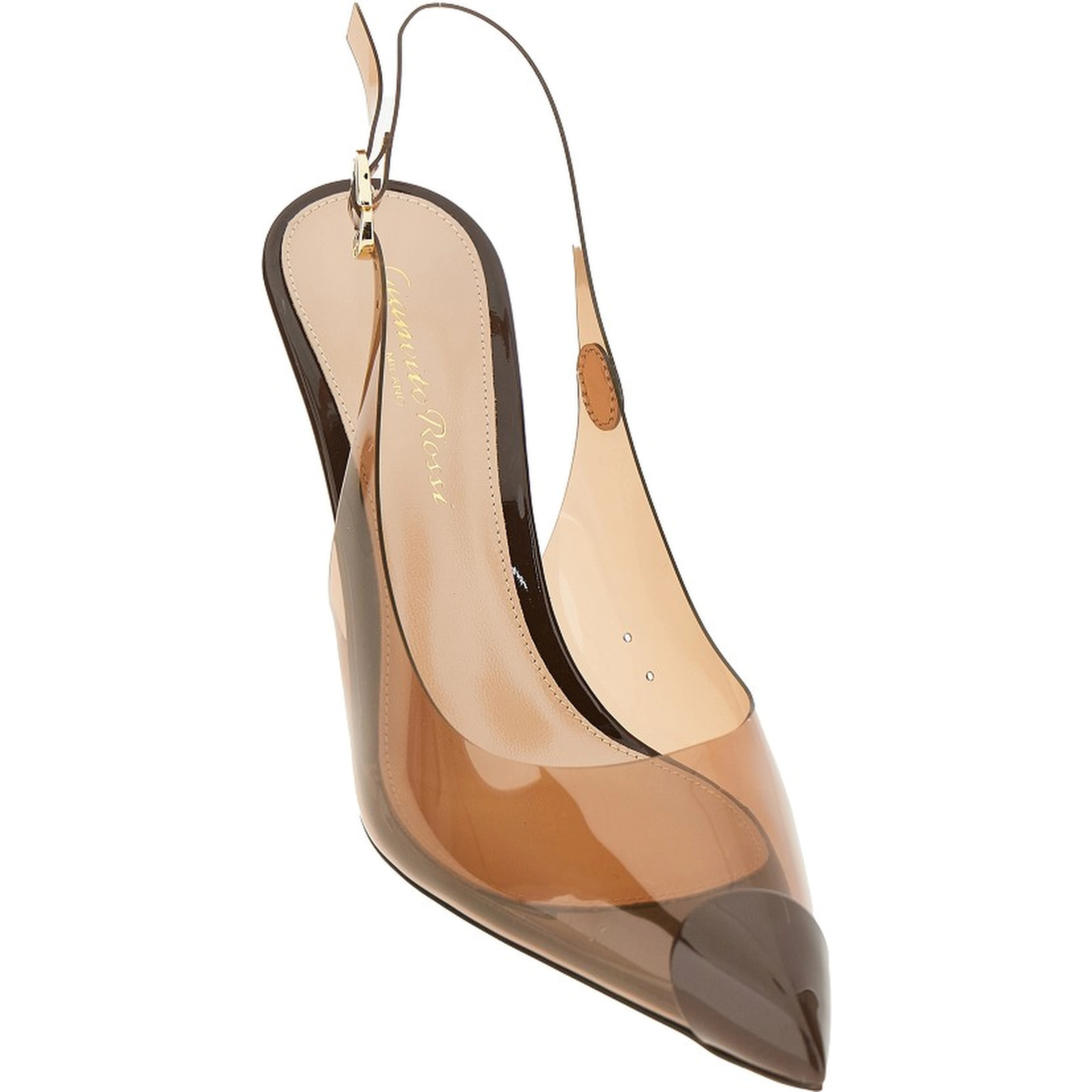 'Diana' Plexi slingback pumps