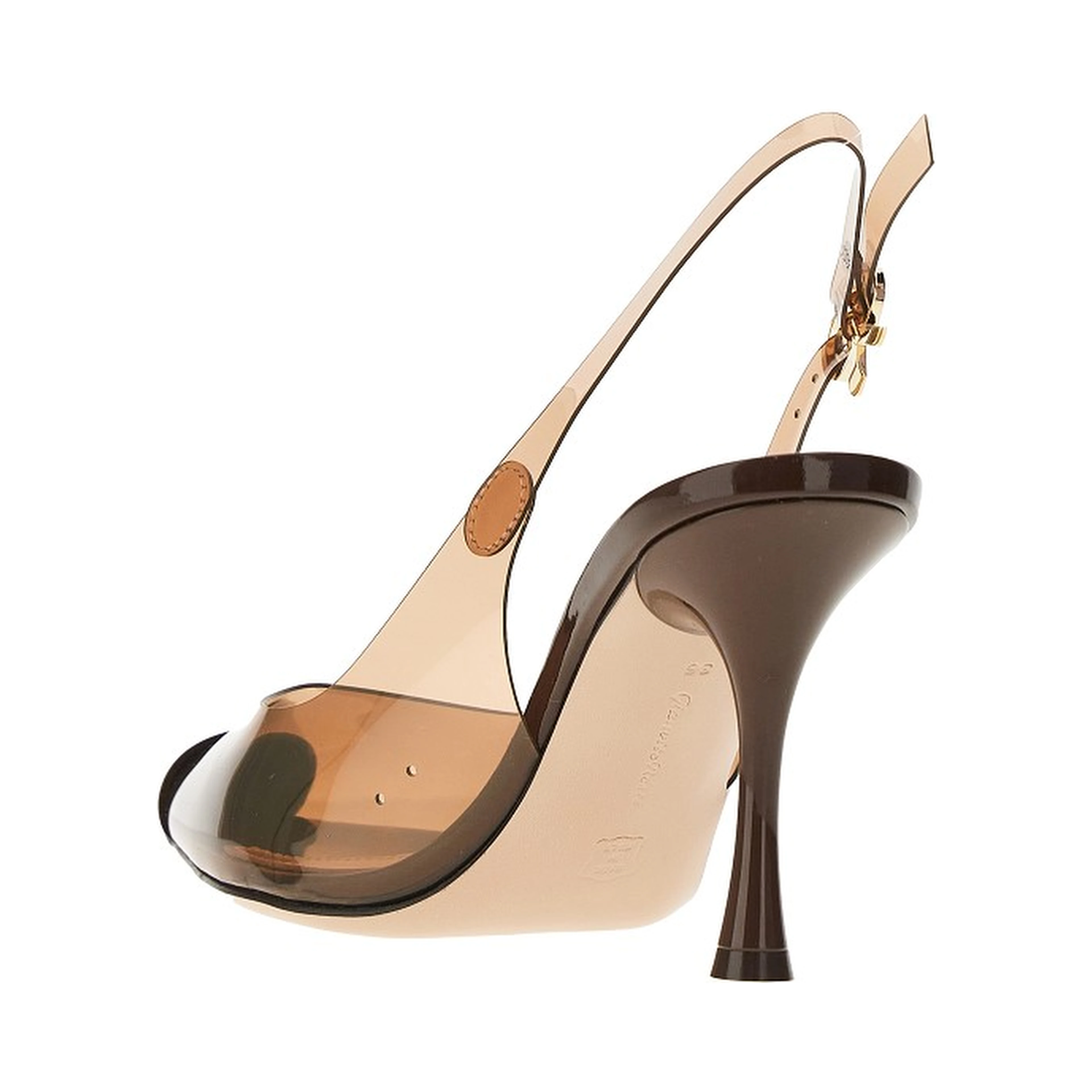 'Diana' Plexi slingback pumps