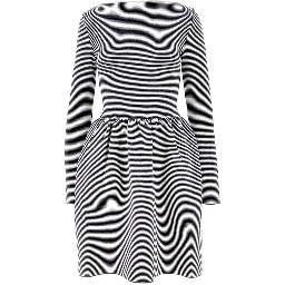 Ottoman jersey mini dress