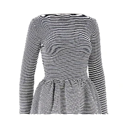 Ottoman jersey mini dress