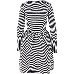 Ottoman jersey mini dress